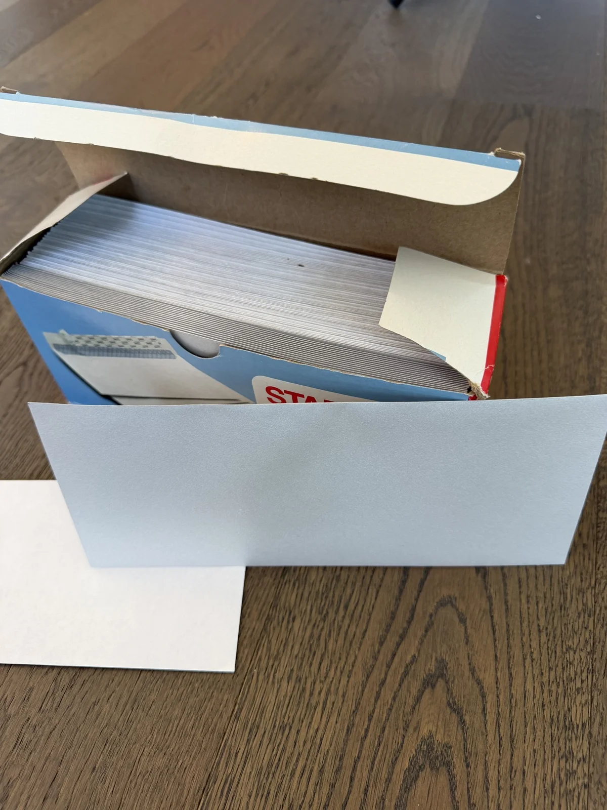 White and Silver Envelope Assortment overall view